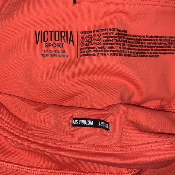 Victoria’s Secret Orange Coral Total Knockout Sport Leggings - Picture 7 of 8